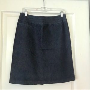 Merona Denim-Look Pencil Skirt